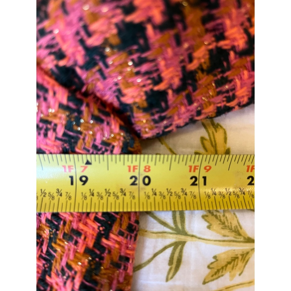 NWT Anthropologie Maeve Tweed Cropped Fringe Blazer - Picture 6 of 11
